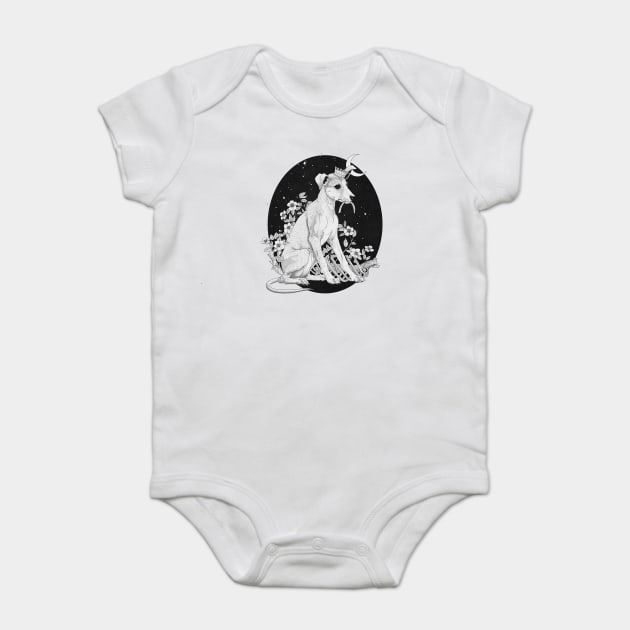 Night gardener Baby Bodysuit by LauraGraves